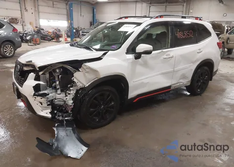 2020 Subaru Forester Sport из США, поврежденный, VIN JF2SKARC2LH425541